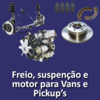 Freio, Suspensão e Motor para Pick-ups e Vans